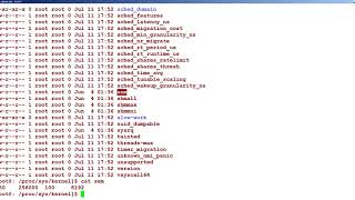 1412 sysctl and kernel parameters [upl. by Konstantine]