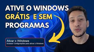 Como ATIVAR Windows 11 e Windows 10 de GRAÇA Sem Pirataria [upl. by Euqina45]