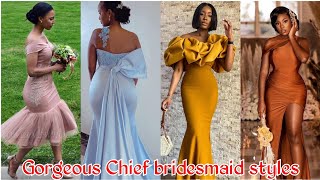 African bridesmaids dress for weddingschief bridesmaid styles latestwedding bridesmaids [upl. by Eenej]