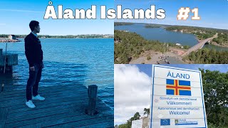 Trip to Åland🇦🇽1  Ferry Trip with Viking Line Turku  Mariehamn FINLAND VLOG [upl. by Marline303]