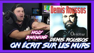 First Time Hearing On écrit sur les murs Demis Roussos UNBELIEVABLE  Dereck Reacts [upl. by Birgit]