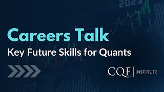 MustHave Future Skills for Quant Professionals [upl. by Lenad]