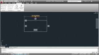 Parametric Constraints  AutoCAD LT 2011 [upl. by Barrett]