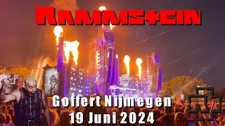 Rammstein Goffertpark Nijmegen 19 Juni 2024 [upl. by Indys427]