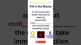 Fill in the blanks for Duolingo English Test Repeated questions [upl. by Llecram]