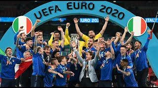 LITALIA È CAMPIONE DEUROPA  LA CAVALCATA TRIONFALE DEGLI AZZURRI  Da BRIVIDI [upl. by Emearg]