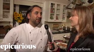 Epicurious Entertains NYC 2009 A Chat with Marco Canora [upl. by Eniffit]