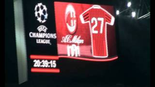 MilanArsenal 40 15 Febbraio 2012 Formazione Milan [upl. by Jeniece]