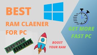 Best RAM Cleaner Software For Windows 1087  Auto RAM Cleaner Software For Computer [upl. by Alvina]