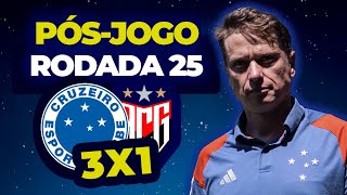 CRUZEIRO 3x1 ATLÉTICO GO  CRUZEIRO VOLTA A VENCER E KAIO JORGE SE RECUPERA FT TIAGO CUSTÓDIO [upl. by Pampuch]