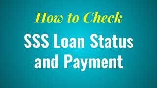 SSS Salary Loan  how to apply with disclosure  2022 [upl. by Cyrillus]