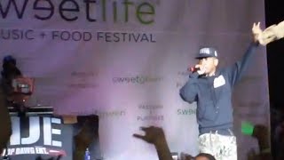 Kendrick Lamar  quotCartoon amp Cerealquot  Sweetlife Festival Columbia Md Live [upl. by Gargan211]