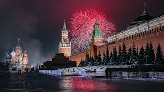 Watch Russias 2021 New Year fireworks display [upl. by Tuck324]