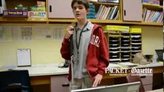 VIDEO Blind eighth grade student is the exception [upl. by Merrile]