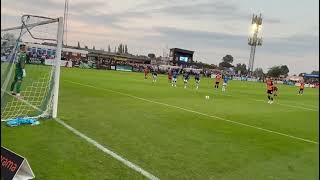 WEALDSTONE 03 BARNET PENALTY  NONLEAGUE ACTION  NATIONAL LEAGUE  LOCAL DERBY [upl. by Leund]