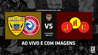 Mauá FC x Jabaquara  SUB 11  AO VIVO E COM IMAGENS  Campeonato Paulista 2024 [upl. by Nalla]