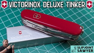 Victorinox Deluxe Tinker Swiss Army Knife 14723 [upl. by Kan]