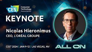 CTA State of the Industry Address and L’Oréal Keynote at CES 2024 [upl. by Bruyn561]