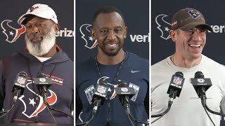 Lovie Smith Pep Hamilton and Frank Ross meet with the media  Houston Texans Press Conference [upl. by Guthrie849]