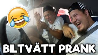 Biltvätt Prank  Dyngsur Ft Konstiga Bloggen [upl. by Inaliak]