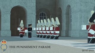 The 4 O Clock Parade  HOUSEHOLD CAVALRY ROBLOX [upl. by Tyika617]