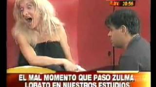 Zulma Lobato en Cronica con la boca abierta [upl. by Towney239]