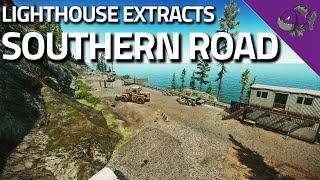 Southern Road  Lighthouse Extract Guide  Escape From Tarkov [upl. by Gnep]