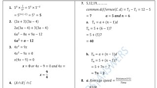 2022 GCE MATHS P1 MvulaDKMathGuideEczPapers [upl. by Niltyak]