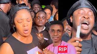 IN THE SPIRIT OF PRAYER ACTRESS BIDEMI KOSOKO RAISE EYEBROWS AS SHE PRAY SISI QUADRI CANDLE LIGHT [upl. by Adnohr556]