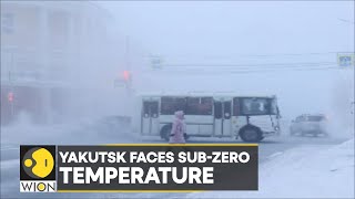 Siberian city Yakutsk faces subzero temperature coldest city in the world  World News  WION [upl. by Armond153]