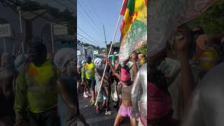 Grenada Jouvert highlights 2023💃🏽🔥🇬🇩 chopping the line  Jab king grenada shorts [upl. by Snook]