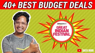 40 BEST BUDGET DEALS om Amazon Great Indian Festival 2024 datadock amazongreatindianfestival [upl. by Euqina]