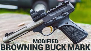 Turning the Browning Buck Mark into the Ultimate Range Gun [upl. by Tadeo777]