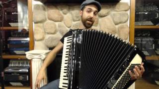 How to Play Piano Accordion  Introduction for First Time Accordionist Components Basics [upl. by Sorci]