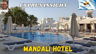 Mandali Hotel Protaras Cyprus  2024 Tour Around [upl. by Cressy831]