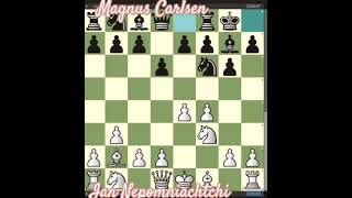 Ian Nepomniachtchi vs Magnus Carlsen 1 b3 against Magnus highlights chess follow [upl. by Wendye]