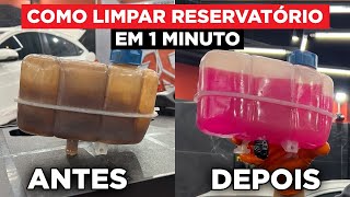 COMO LIMPAR O RESERVATÓRIO DE ÁGUA DO CARRO  Simples e Rápido [upl. by Aiksa]