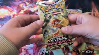 Wir öffnen ein dreier Blister Astralglanz Astralradiance pokemontcg opening booster pokemon [upl. by Jenness317]