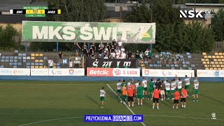 tvnskpl wsparcie kibiców MKS Świt Nowy Dwór Maz  Jagiellonia II Białystok 10 10 20240803 [upl. by Eceirtal150]