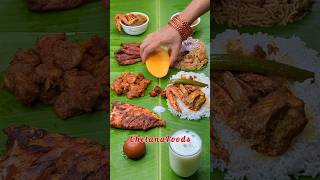 100 Homemade Seafood Feast😋 ur favourite item🤔 🍤🐟🦀 Nonveg Meals Lunch Thali South Indian Food [upl. by Eirrehc]