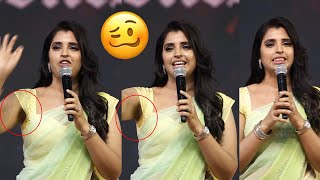 Anchor Shyamala At Veerupaksha Movie Pre Release Event  Tollywood Updates  Daily Filmy [upl. by Adest352]