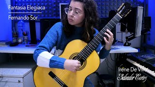 Fernando Sor quotFantasia Elegiaca Op 59quot  Irene De Vivo chitarra [upl. by Adabel]