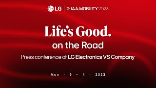 IAA MOBILITY 2023 Press conference recap [upl. by Daryn]