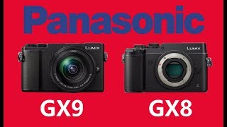 Panasonic LUMIX GX9 vs Panasonic LUMIX GX8 [upl. by Lilybelle631]