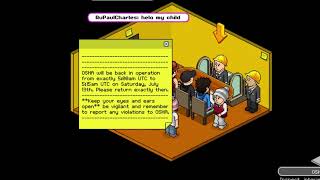 Habbo Origins Mysterious Trophy Gifts from OSHA [upl. by Nnazus]