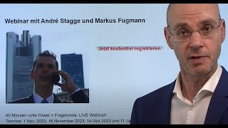 Kostenfreies Webinar mit André Stagge und Markus Fugmann [upl. by Jillie]