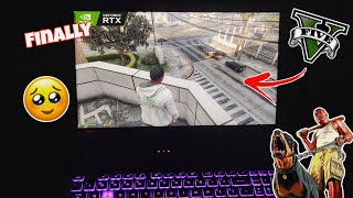 Finally I Played GTA 5 On My New Gaming Laptop  Asus tuf Gaming F15 [upl. by Simona]