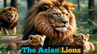 The Asian lions  king lions of Asia  A journey into heart of Asia [upl. by Gunning344]