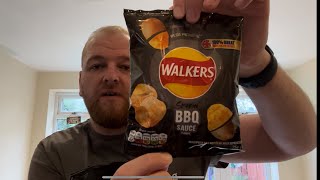 Walkers BBQ Sauce Flavour Crisps  Review [upl. by Niltiac150]