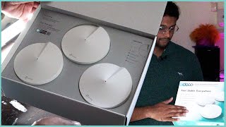 How to setup up a mesh wifi network  TPLINK DECO M5 [upl. by Oinota874]